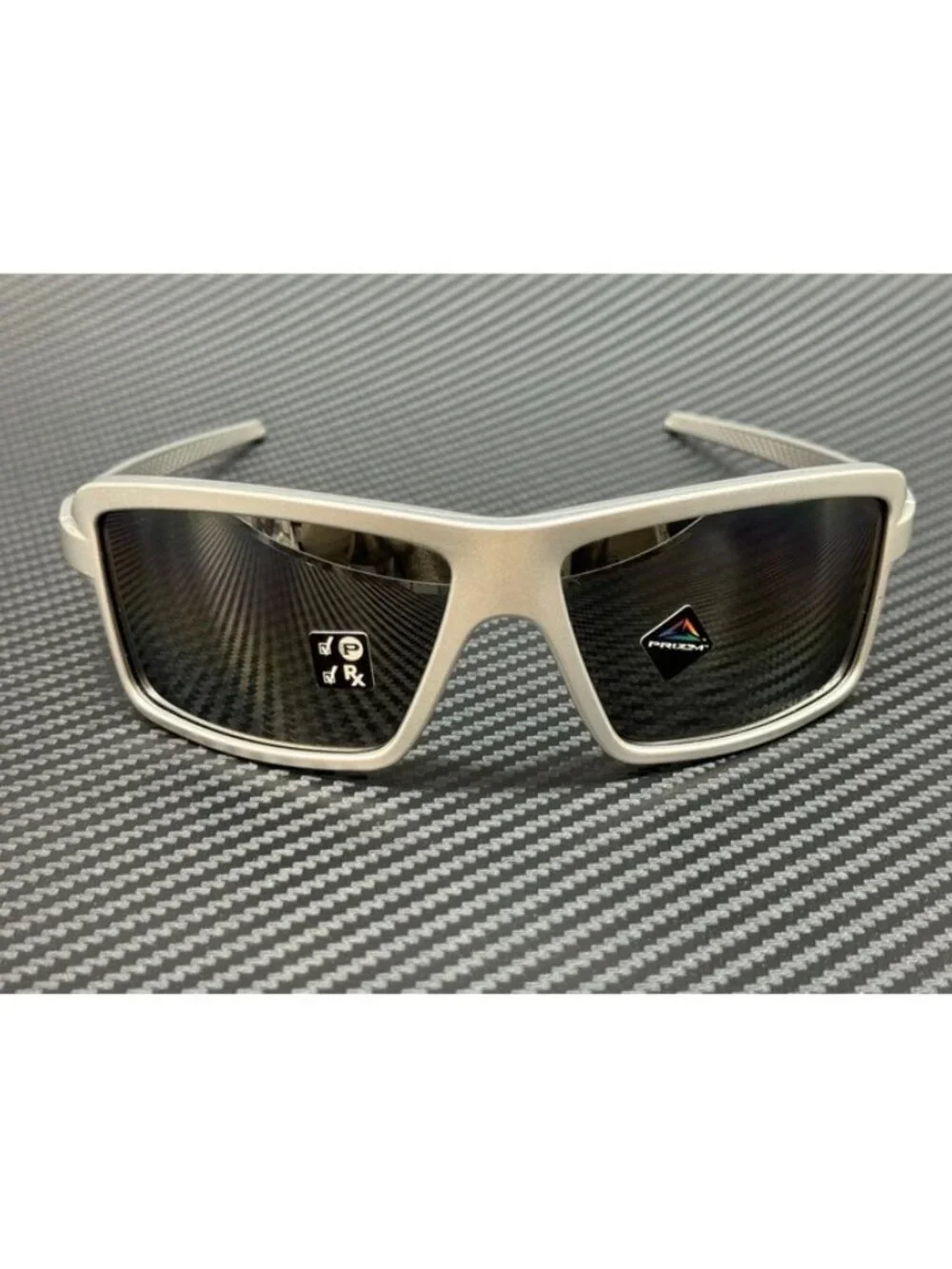 New Oakley Men Silver Sunglasses 63-14-131